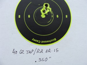 AR 15 RR 24 Target