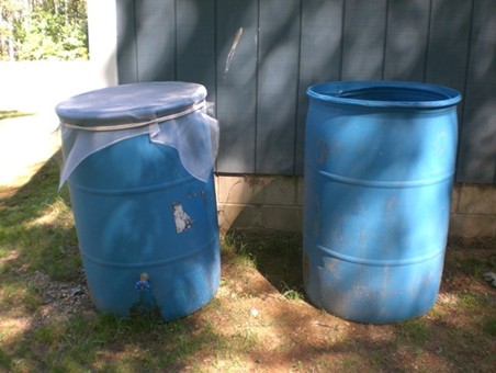 water barrels