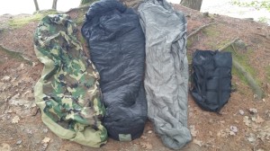 tennier military sleep system - bivy - intermediate - patrol - compression sack