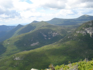 The North Maine woods as seen from Mt Katahdin