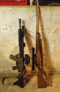 two practical rifles