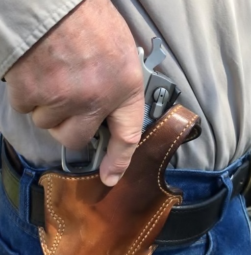 Safety Holster DA Cocked handgun