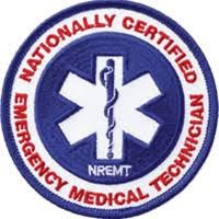 certified EMT patch