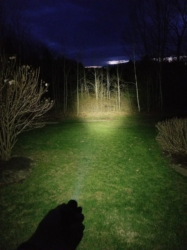 valkyrie light at night