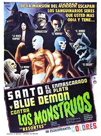 Santo and Blue Demon vs. the Monsters (AKA Santo el enmascarado de plata y Blue Demon contra los monstruos) (1970)
