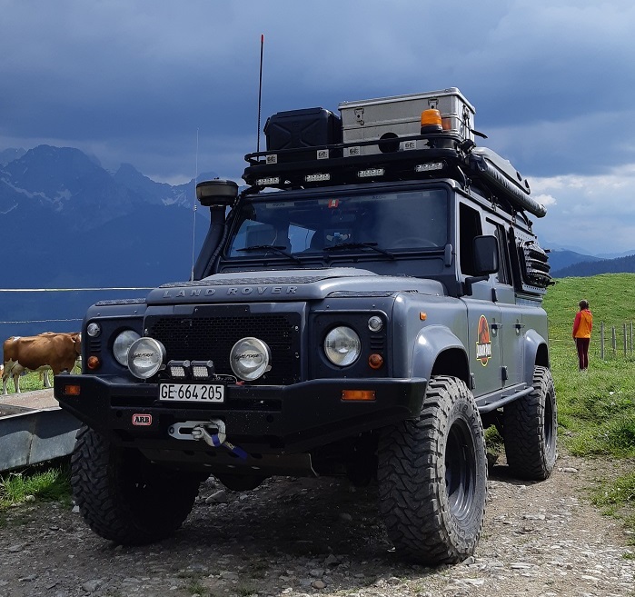 land rover defender equipped
