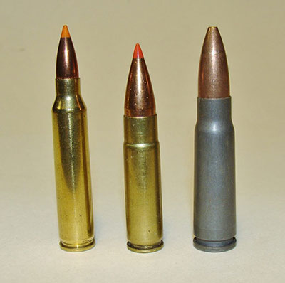 various caliber hunting bullets