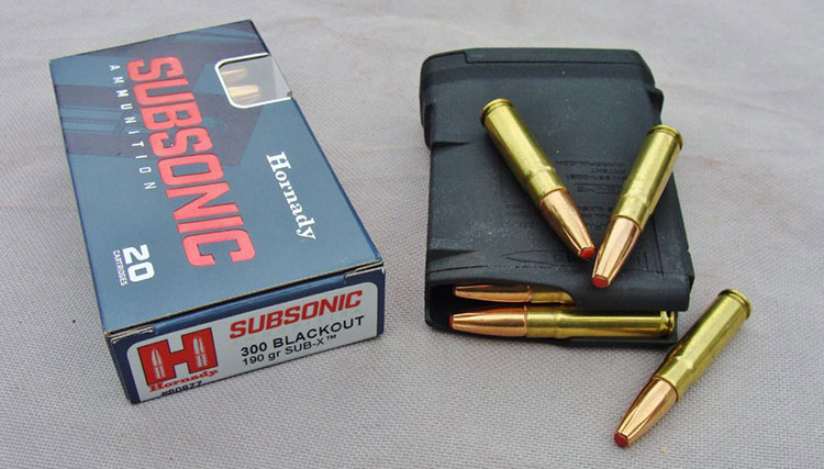 300 BLK subsonic rounds