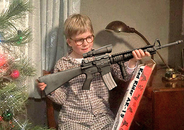 red ryder Christmas Story AR-15