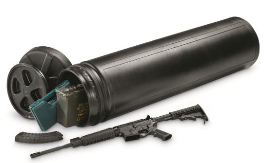 HQ Issue gun burial tube