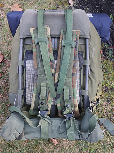external frame backpack