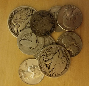 junk silver coins