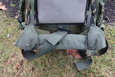 military surplus backpack waistbelt