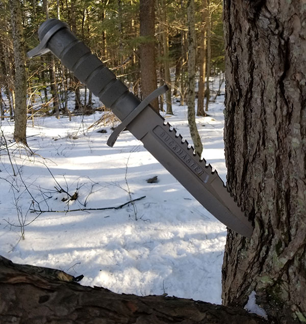 Buckmaster 184 in a tree