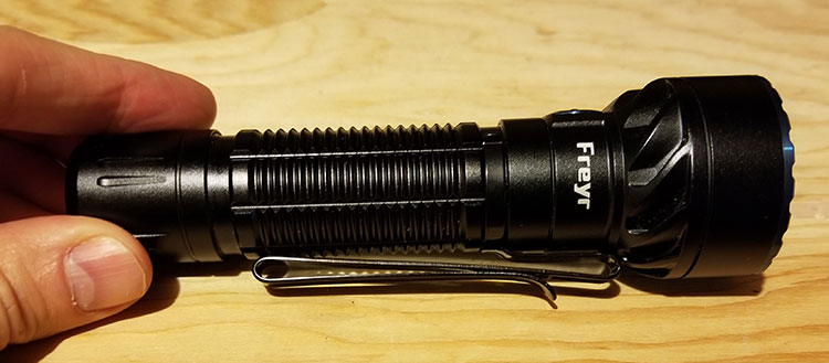 flashlight clip