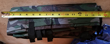 length of survival tarp top