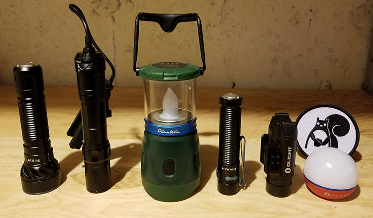 Olight flashlight collection