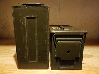 ammo can stacking