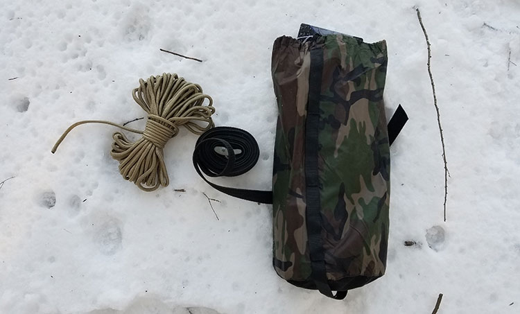 survival tarp supplies