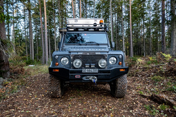 overlanding Land Rover Defender