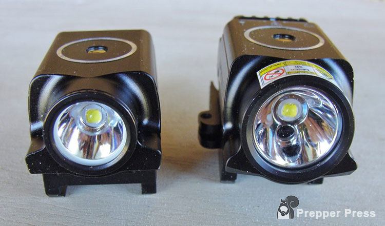 2 olight mini weapon lights compared