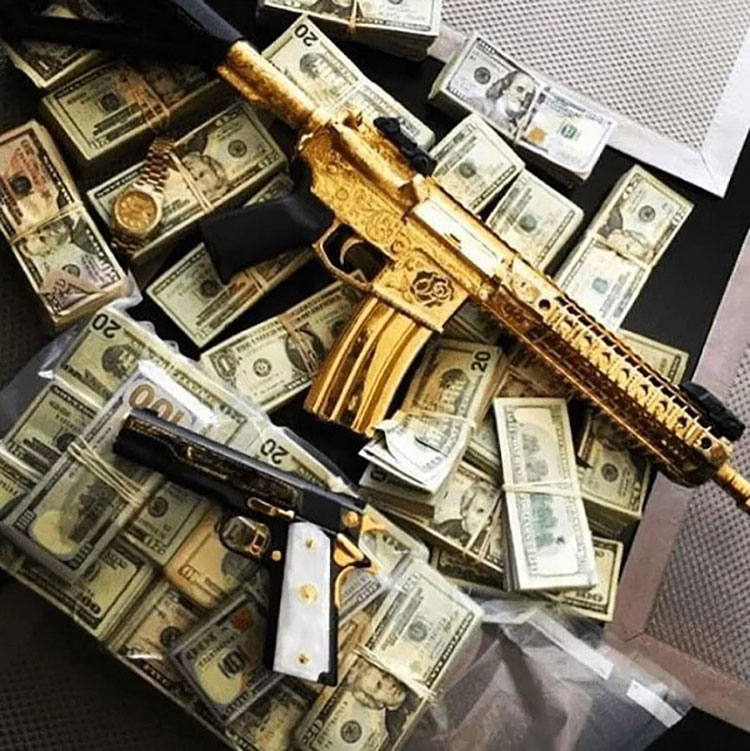gold AK-47