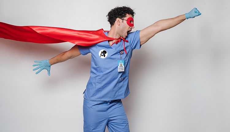 health care superhero