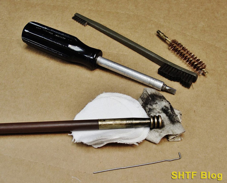 flintlock rifle cleaning tools