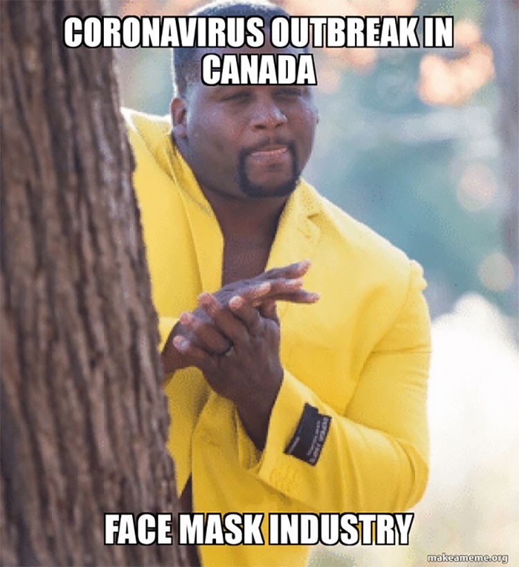 coronavirus mask meme