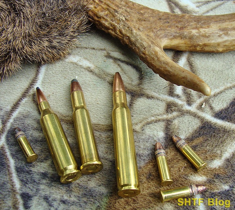 various deer cartridges