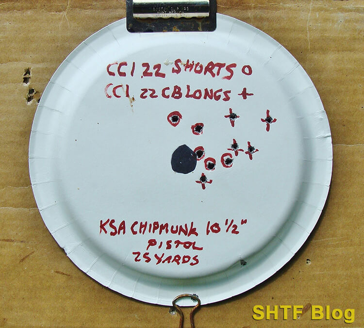 .22 Shorts Chipmunk S CB Target
