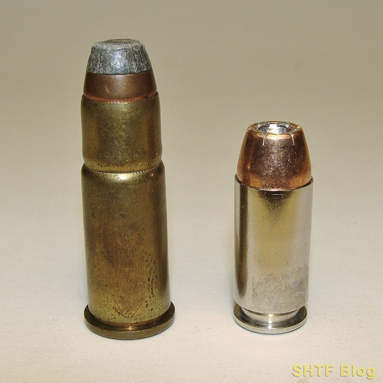 .38-40 and .40 caliber cartridge comparison