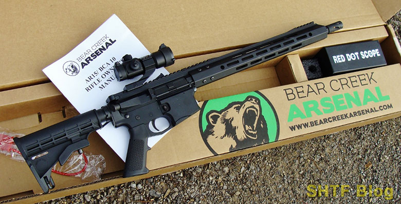 bear creek arsenal rifle unboxed