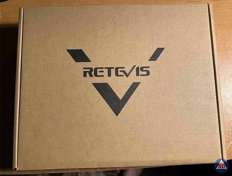 Box of Retevis RT29 UHF Walkie Talkie