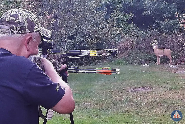Crossbow Steve and deer target Ammunition Kart Set Up and Shooting Tips