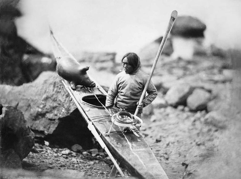 historical kayak