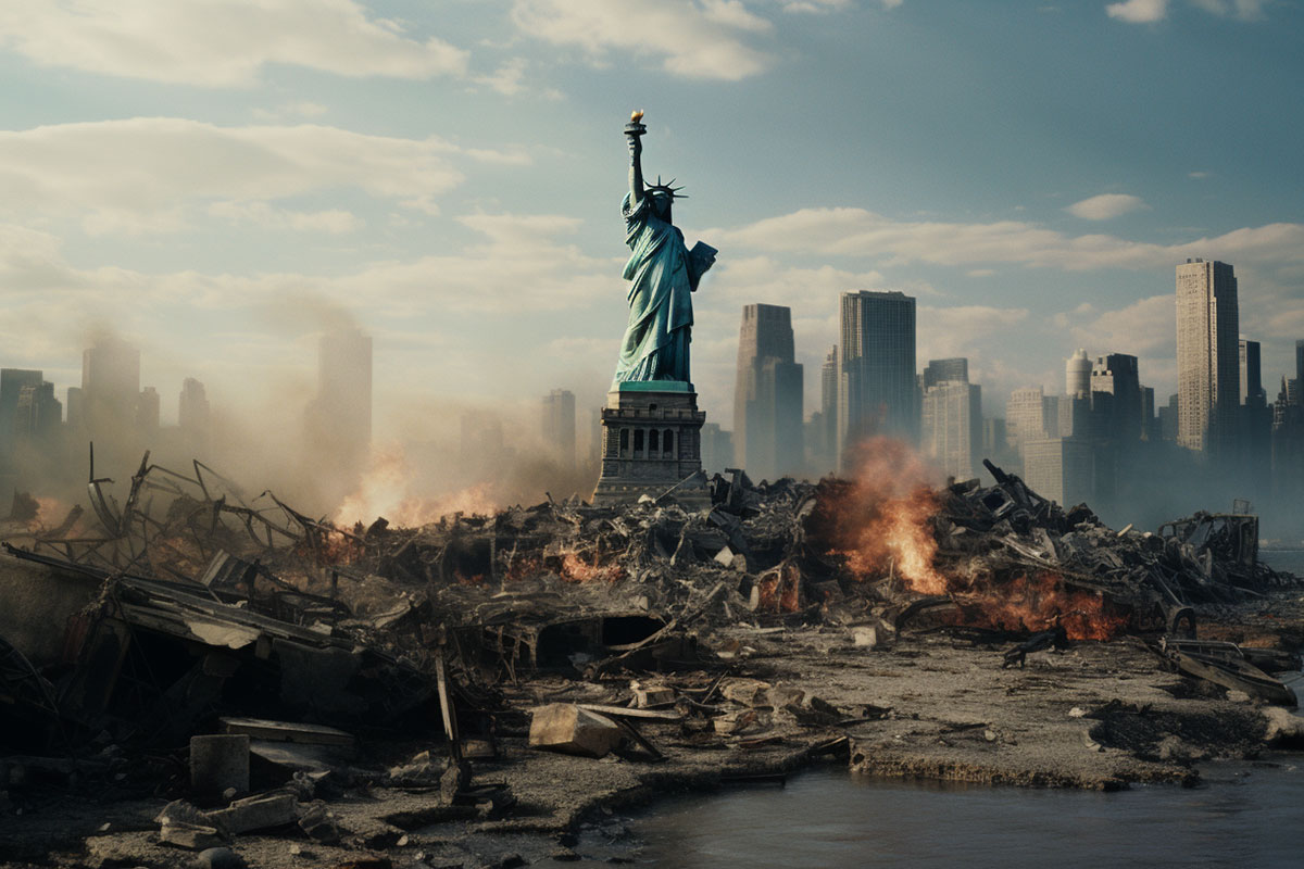 NYC apocalypse scene
